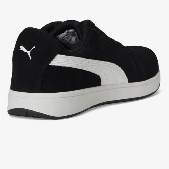 PUMA Black and White Athletic Shoes - Picture 4 of 7